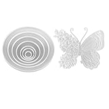 Butterfly & Flower Resin Mold Pendant DIY Kit