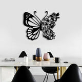 Butterfly Flower Resin Mold Epoxy Silicone Wall Pendant DIY