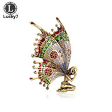 Butterfly Angel Brooch Personality Temperament Clothing Accessories
