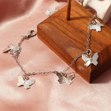 Butterfly Bracelet Punk Boho Charm Stainless Steel Accessories