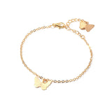 Butterfly Bracelet Punk Boho Charm Stainless Steel Accessories