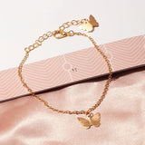 Butterfly Bracelet Punk Boho Charm Stainless Steel Accessories