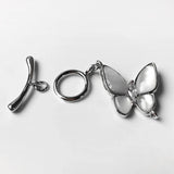 Butterfly Clasps OT Shape For DIY Jewelry Seawater Shell