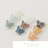 Butterfly Glass Beads for Earrings and Necklaces