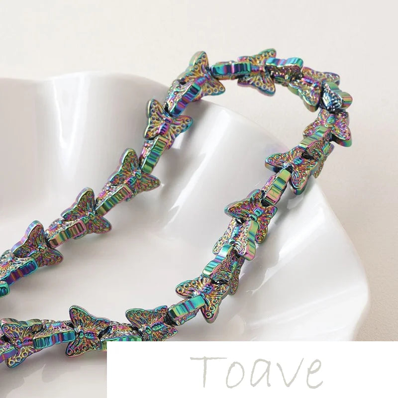 Butterfly Glass Beads for Earrings and Necklaces