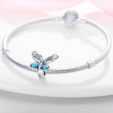 Butterfly Dragonfly Dangle Charm Beads for MULA Bracelet Necklace