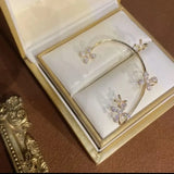 Butterfly Earrings No Piercing Chain Accesories for Women Navidad