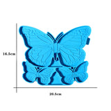 Butterfly Epoxy Resin Mold Necklace Pendant Silicone Mold - DIY Home Decoration