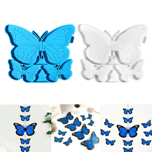 Butterfly Epoxy Resin Mold Necklace Pendant Silicone Mold - DIY Home Decoration