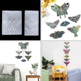 Butterfly Epoxy Resin Mold Moth Wall DIY Decoration Handicraft Accessories