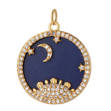 Butterfly Flower Sun Moon Star Heart Letter Charms for Jewelry