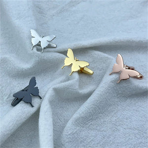 Butterfly Cufflinks for Women High Stainless steel Cuff Links Business wedding