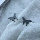 Butterfly Cufflinks for Women High Stainless steel Cuff Links Business wedding