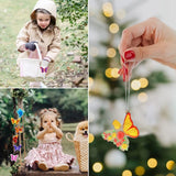 Butterfly Keychain Silicone Mold with Keyring for DIY Keychain