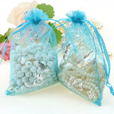 Butterfly Lake Bronzing Organza Jewelry Bags 100pcs/lot