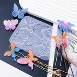 Butterfly Leaves Earring Pendant Silicone Mold Resin Jewelry Making