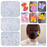 Butterfly Leaves Bow Earring Pendant Silicone Mold DIY Charms Key Chain Mould