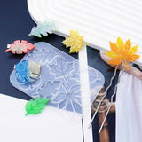 Butterfly Leaves Earring Pendant Silicone Mold Resin Jewelry Making