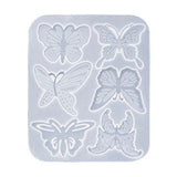 Butterfly Leaves Bow Earring Pendant Silicone Mold DIY Charms Key Chain Mould