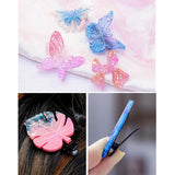 Butterfly Leaves Bow Earring Pendant Silicone Mold DIY Charms Key Chain Mould