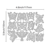 Butterfly Metal Cutting Dies 12 Butterflies Cuts Die Embossing Stencils