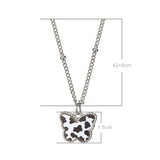 Geometric Butterfly Pendant Necklace Chain Statement Bijoux Femme
