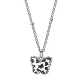 Geometric Butterfly Pendant Necklace Chain Statement Bijoux Femme