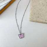 Geometric Butterfly Pendant Necklace Chain Statement Bijoux Femme