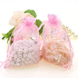 Butterfly Organza Bags 9*12cm Jewelry Packaging Pouches 100pcs