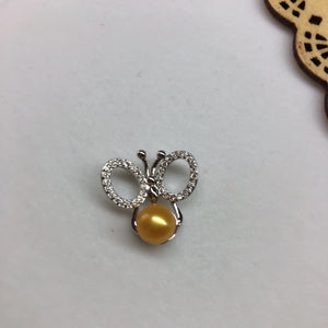 Butterfly Pendant Base Mount Findings Setting Jewelry Parts