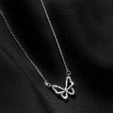 Butterfly Pendant Necklace Women Clavicle Chains Korea Accessories