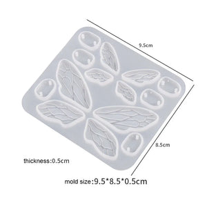 Butterfly Pendant Resin Mold for KeyChain Earrings