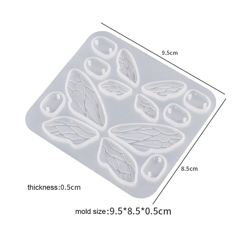 Butterfly Pendant Resin Mold for KeyChain Earrings