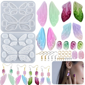 Butterfly Pendant Resin Mold for KeyChain Earrings