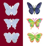 Butterfly Pendant Crystal Epoxy Mold Keychain Resin Silicone Mould