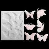 Butterfly Resin Mold DIY Jewelry Casting Keychain Earrings Pendant Charms Mold