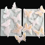 Butterfly Resin Mold DIY Jewelry Casting Keychain Earrings Pendant Charms Mold