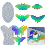 Butterfly Shape Coaster Molds Resin Casting Craft DIY Soft Silicone Mould