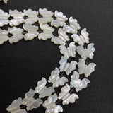 Butterfly Natural Shell Beads 16x18mm Mother-of-pearl Necklace Earrings