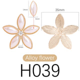 Butterfly Shape Pearl Claw Sets Pointback Shoes Decoration