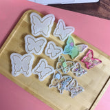 Butterfly Shape Quicksand Pendant Crystal Epoxy Resin Mold Jewelry Keychain