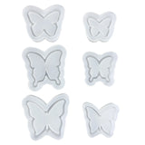 Butterfly Shape Quicksand Pendant Crystal Epoxy Resin Mold Jewelry Keychain