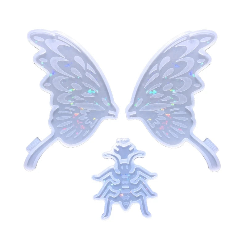 Butterfly-Silicone Resin Mold Assembly Ornaments Wall Decoration Craft