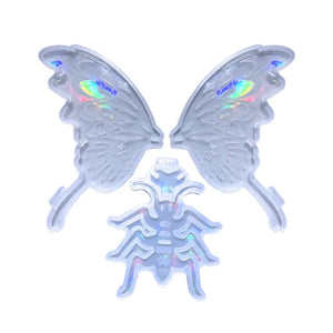 Butterfly-Silicone Resin Mold Holographic Butterfly-Assembly Ornaments Molds