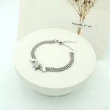 Butterfly Stainless Steel Chain Bracelet for Women