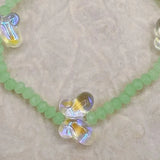 Butterfly Star Heart Tulips Stretch Beaded Bracelet Wristband