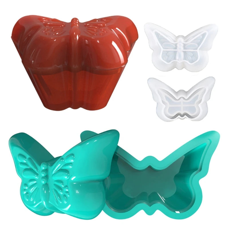 Butterfly Storage Box Epoxy Resin Mold
