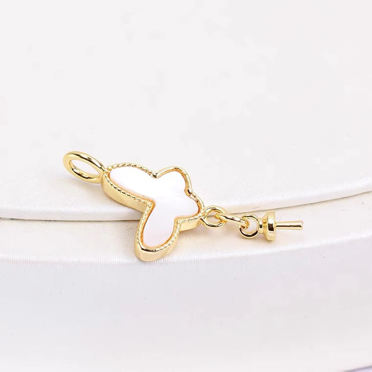 Butterfly Style Pendant Mount Base for 5-20mm Pearls Stones Beads