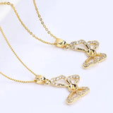 Butterfly Style Pendant Mount Base for 7-8mm Pearls