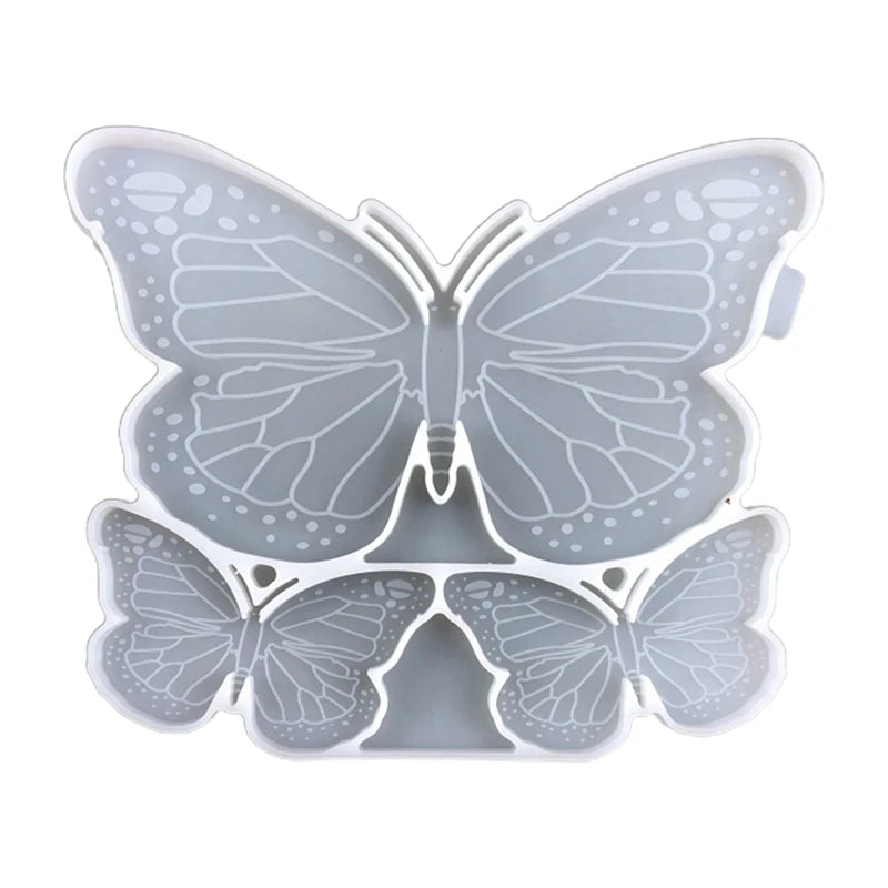 Butterfly Epoxy Mold for DIY Crafts - Clear Silicone Mold